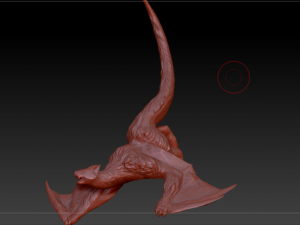 nargacuga 3D-printmodel