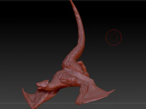 nargacuga 3D प्रिंट मॉडल