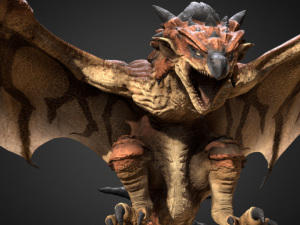 rathalos 3D प्रिंट मॉडल