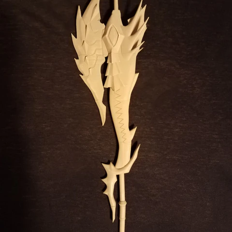 hacha de voltaic 3D Print Model .c4d .max .obj .3ds .fbx .stl .blend 