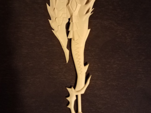 hacha de voltaic 3D-printmodel