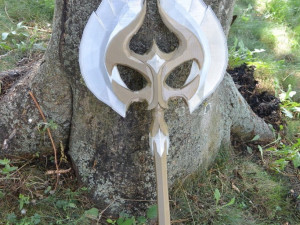 hacha de vidrio skyrim versin imprimible en 3d para cosplay 3D-printmodel