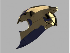 casco de thanos Modelo de Impressão 3D