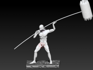 hammer titan - shingeki no kyojin - attack on titan 3D Print Model