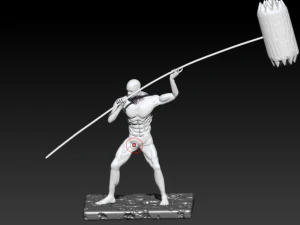 hammer titan - shingeki no kyojin - attack on titan 3D Print Model
