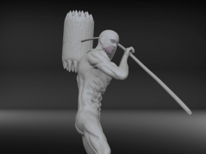 hammer titan - shingeki no kyojin - attack on titan 3D Print Model