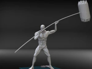 hammer titan - shingeki no kyojin - attack on titan 3D Print Model