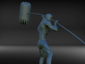 hammer titan - shingeki no kyojin - attack on titan 3D Print Model