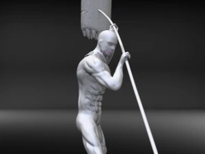 hammer titan - shingeki no kyojin - attack on titan 3D Print Model