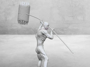hammer titan - shingeki no kyojin - attack on titan 3D Print Model