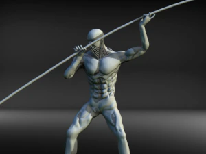 hammer titan - shingeki no kyojin - attack on titan 3D Print Model