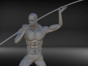 hammer titan - shingeki no kyojin - attack on titan 3D Print Model