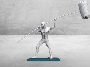 hammer titan - shingeki no kyojin - attack on titan 3D Print Model