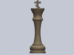 chess figure king 3D-printmodel