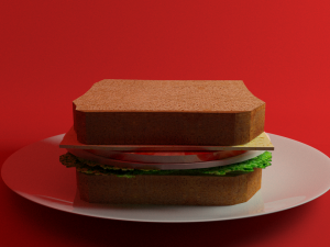 sandwich 3D Model