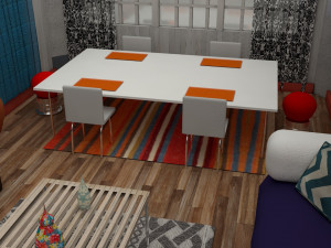 living room 3D Model