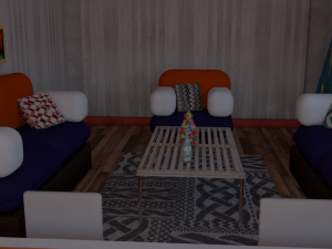living room 3D Model