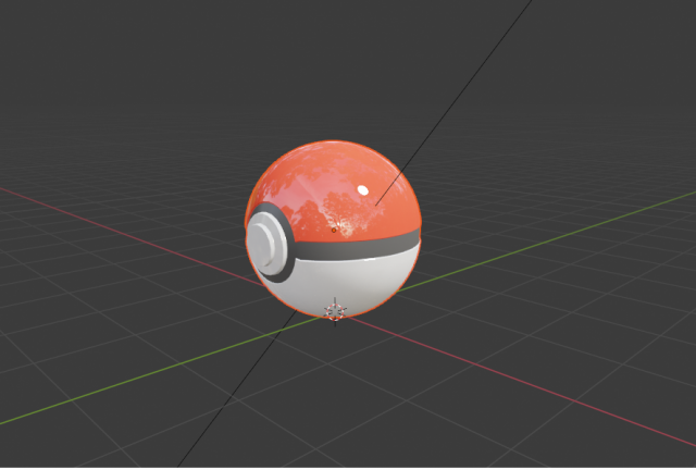 pokeball Modello 3D .c4d .max .obj .3ds .fbx .stl .blend 