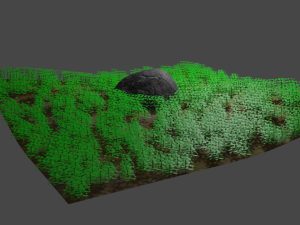 simple grass 3D Model