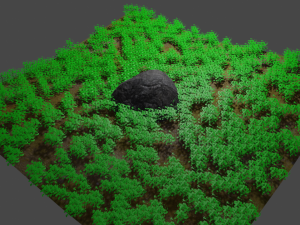 simple grass 3D Model