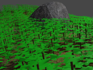 simple grass 3D Model