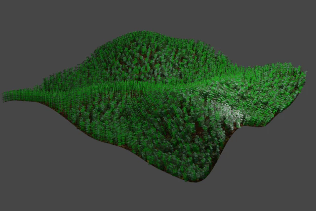 草アセット 3Dモデル .c4d .max .obj .3ds .fbx .stl .blend 