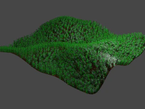 草アセット 3Dモデル