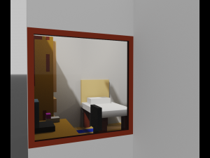 House voxel 3D-Modell