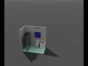 House voxel 3D Model
