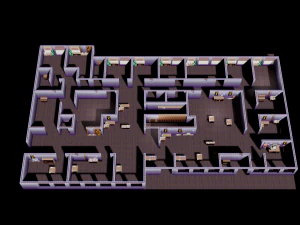 Zombie ate my neighbors lv credit 3D Model