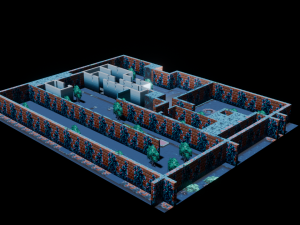 Zombie ate my neighbors lv2 Model 3D