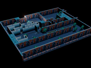 Zombie ate my neighbors lv2 3D Model