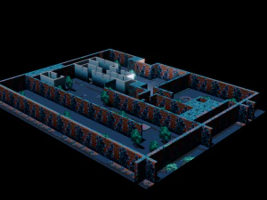 Zombie ate my neighbors lv2 3D Model