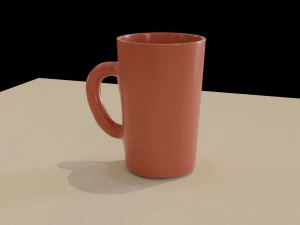 tazza Modello 3D