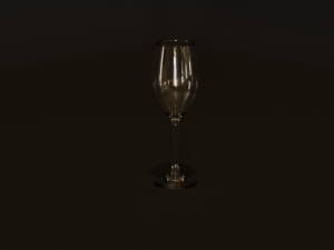 wine glass 3D Model