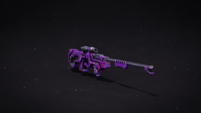 rifle sniper Model 3D .c4d .max .obj .3ds .fbx .stl .blend