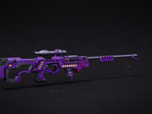 rifle sniper Model 3D