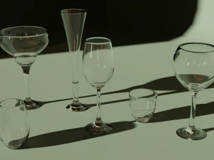 bicchiere Modello 3D