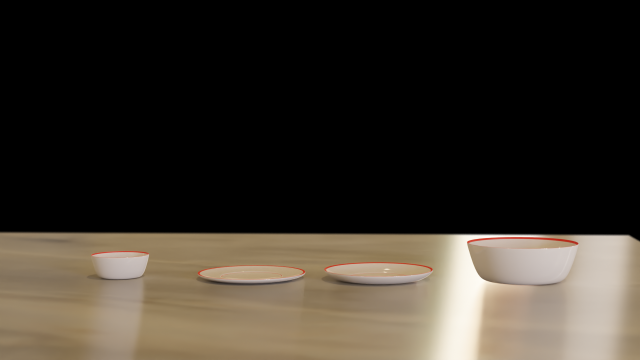 set plate 3D 모델 .c4d .max .obj .3ds .fbx .stl .blend 
