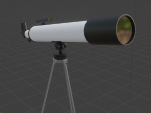 Telescope 3D Model
