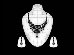 conjunto de colar Modelo 3D