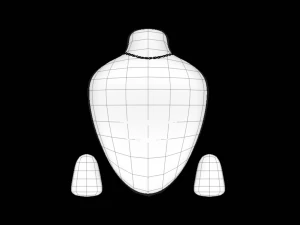 conjunto de colar Modelo 3D