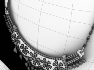 conjunto de colar Modelo 3D