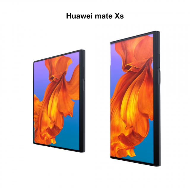 huawei mate xs 3D Model .c4d .max .obj .3ds .fbx .stl .blend 