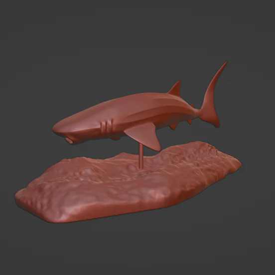 Whale Shark 3D Print Model .c4d .max .obj .3ds .fbx .stl .blend 
