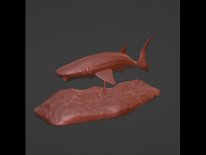 Whale Shark 3D-printmodel