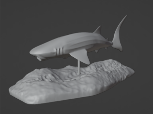 Whale Shark 3Dプリントモデル