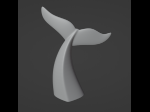 Fish Tail Modèles 3D en vedette