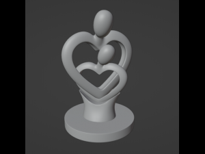 Lovers Modelo de impresión 3D