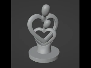 Lovers 3D Print Model